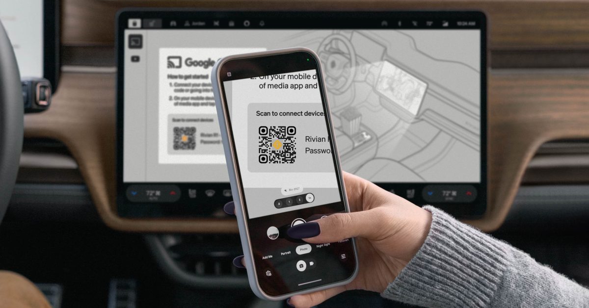 google-cast-and-youtube-app-rolling-out-to-rivian-evs-with-latest-update
