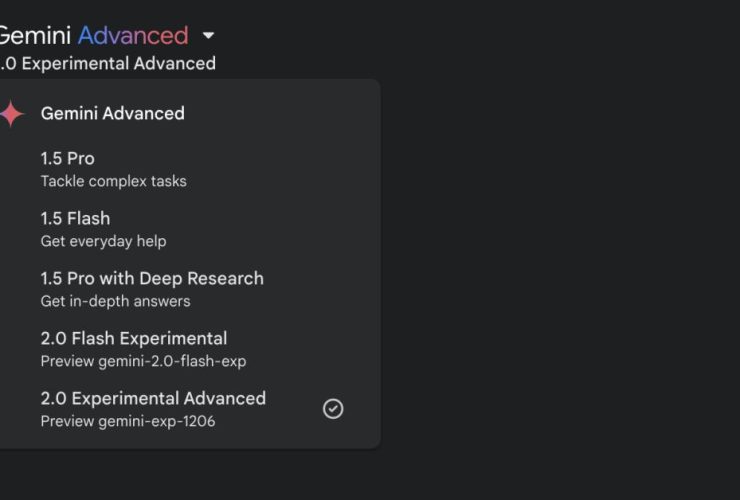 gemini-subscribers-can-now-use-‘2.0-experimental-advanced’-with-‘significantly-improved-performance’