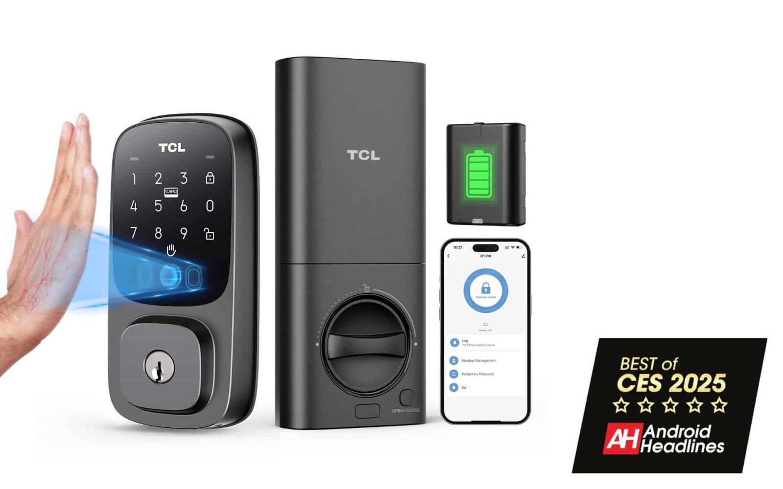 best-of-ces-2025:-tcl-smart-lock-d1-pro