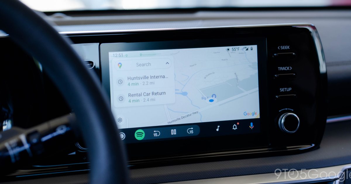 google-maps-update-looks-just-a-little-bit-worse-on-most-android-auto-screens