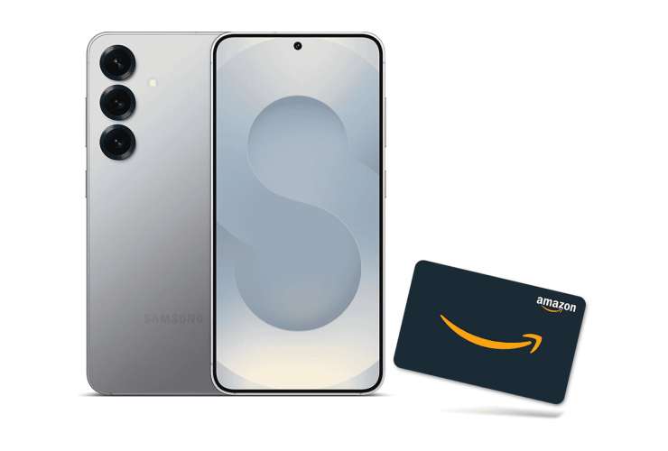 ah-real-deal:-amazon-offers-a-$100-gc-with-galaxy-s25-pre-order