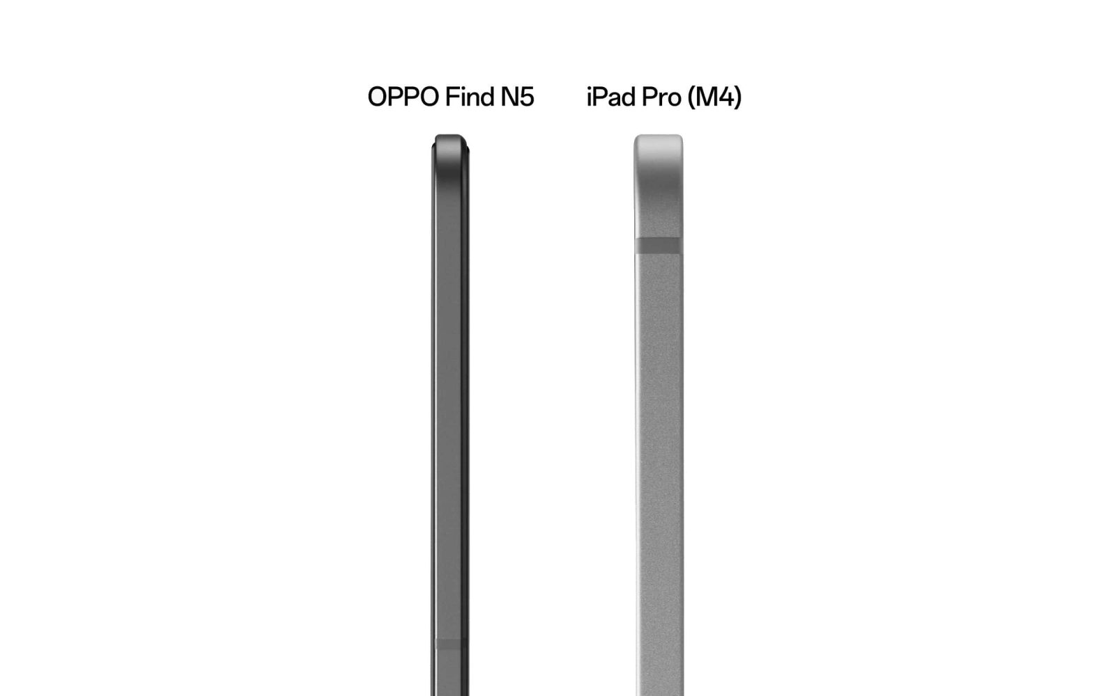 oppo-find-n5-will-be-thinner-than-apple-ipad-pro-(m4)