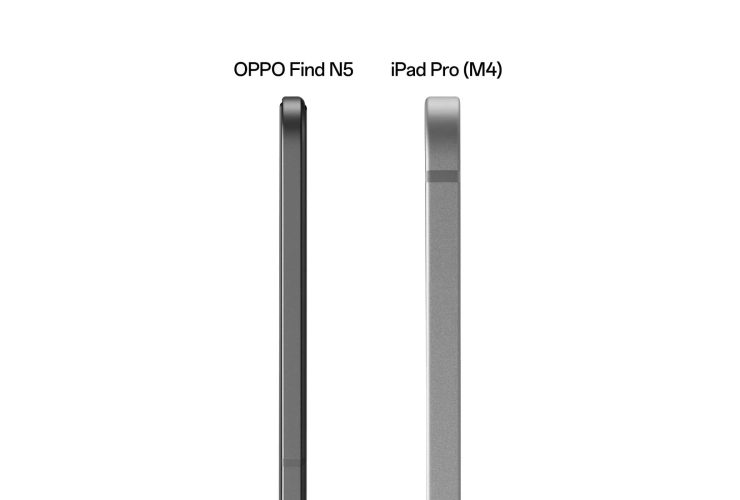 oppo-find-n5-will-be-thinner-than-apple-ipad-pro-(m4)