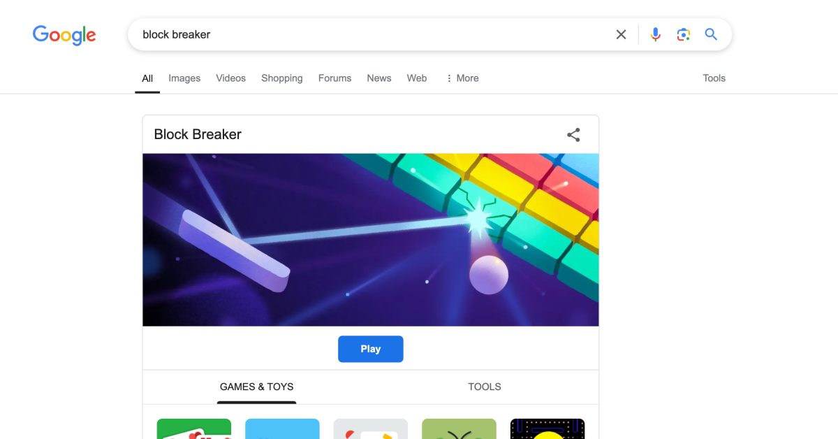 google-search-adds-new-‘block-breaker’-game