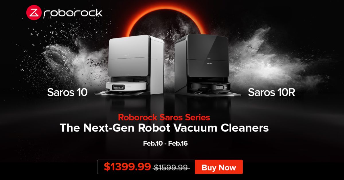 latest-roborock-saros-10-series-delivers-tech-and-deep-cleaning-upgrades,-now-$200-off