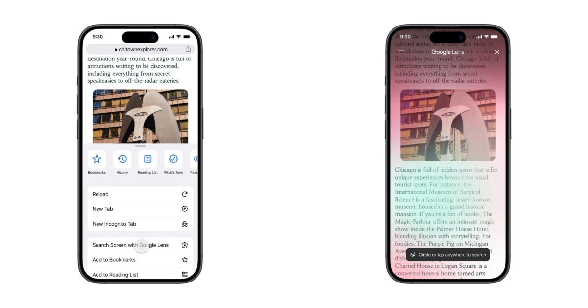 google-lens-powering-new-‘screen-search’-in-chrome-for-ios