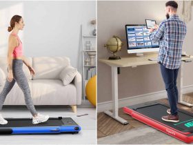 costway’s-folding-treadmill-with-speaker-is-now-half-off