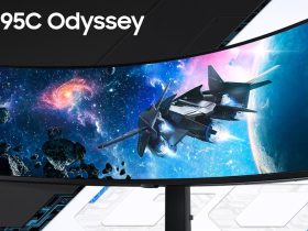 the-samsung-odyssey-g9-g95c-is-huge,-curved,-and-over-$500-off!