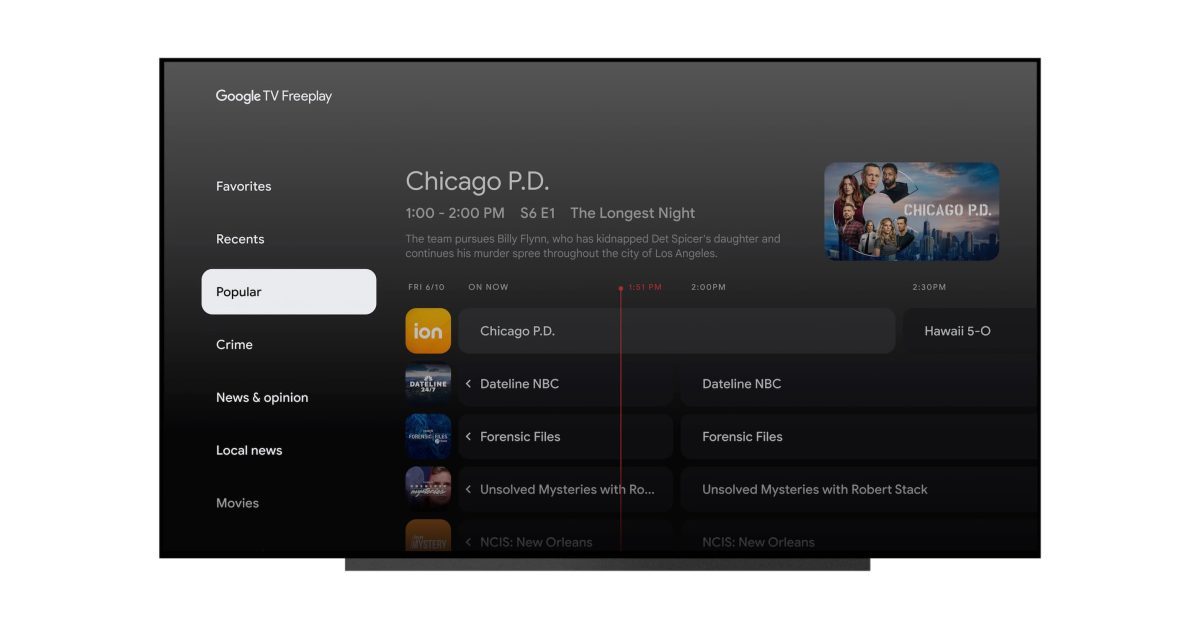 google-tv’s-redesigned-freeplay-app-has-returned