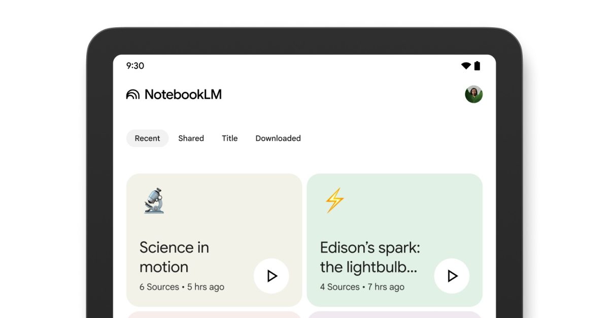 google-reveals-notebooklm-app-for-android-&-iphone,-coming-at-i/o-2025-[gallery]