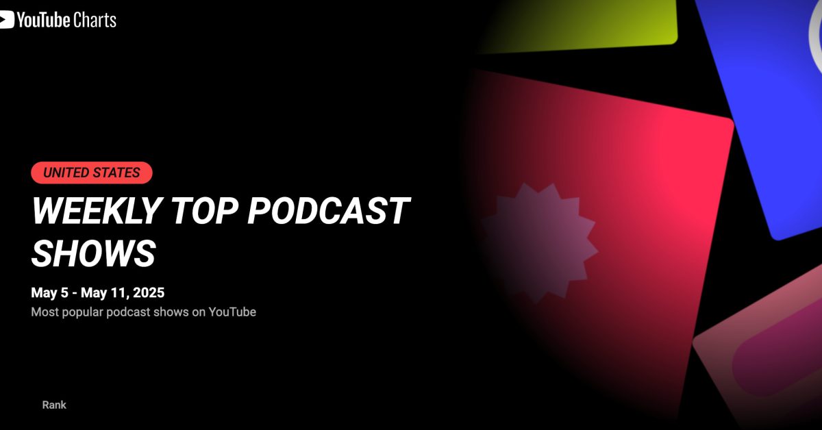 youtube-adds-weekly-top-podcast-shows-chart,-teases-‘more-features’