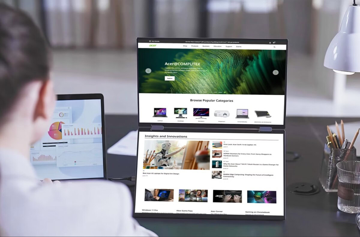 acer’s-clever-portable-monitors:-get-two-screens-in-one-foldable-design