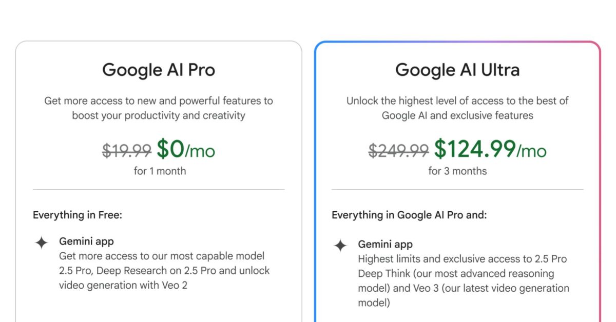 google-announces-‘ai-pro’-and-new-$250/month-‘ultra’-subscription